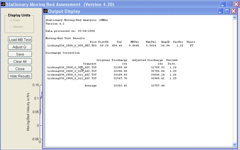 Image of the SMBA user interface