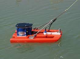 Photograph of Streampro in the included tethered boat
