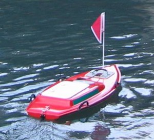 Photograph of OceanScience canoe hull boat